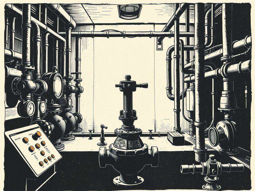 One valve, many presses: governance set once, enforced centrally.
